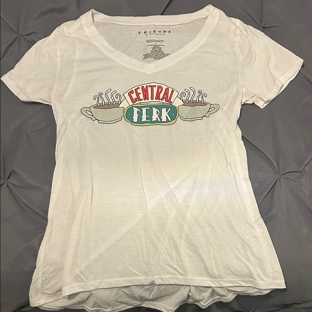 FRIENDS Central Perk Graphic Tee - White